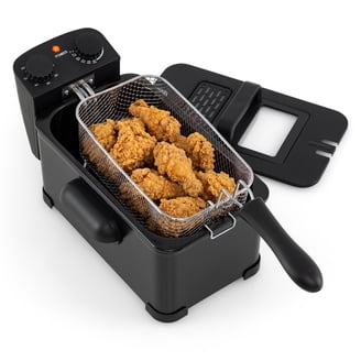 Hamilton Beach 35200 Oil Deep Fryer, 8-Cup - Walmart.com