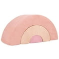 thumbnail image 1 of Costway 3 PCS Toddlers Climbing Toys with Elastic Filling Baby Foam Blocks Crawling Tunnel Pink, 1 of 10