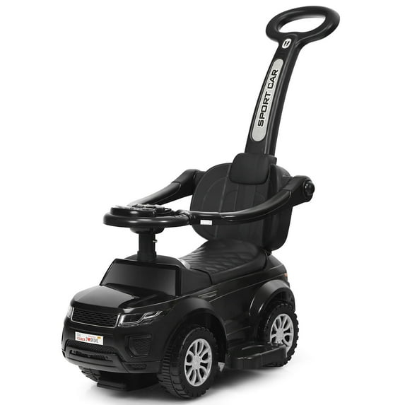 Costway 3 in 1 Ride on Push Car 12 - 36 Months Unisex Push & Pedal Ride-Ons 6.5 lb
