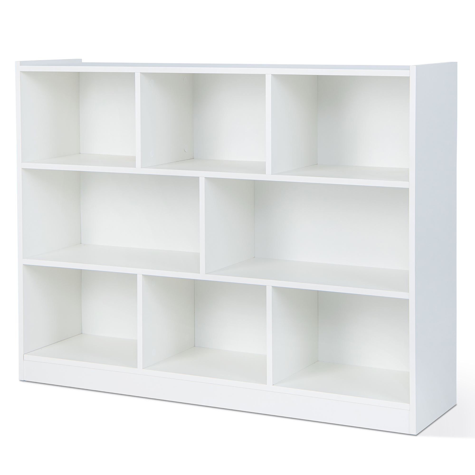 Mainstays 8Cube Bookcase, White