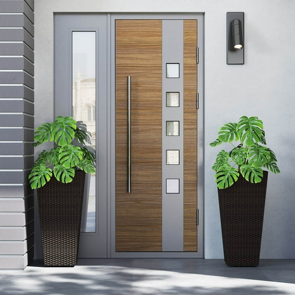 Costway 30 Tall Flower Pot Set of 2 Planter Pots with Open-ended Base & Non-woven Soil Bag