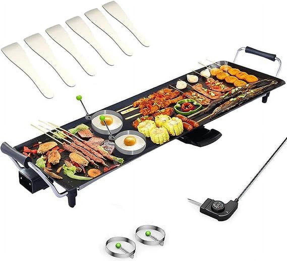 【Costway】 36 inch Electric Griddle Teppanyaki Grill, BBQ Smokeless