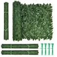 thumbnail image 1 of Costway 4 PCS 118x39in Artificial Ivy Privacy Fence Screen Faux Hedge Fence, 1 of 10