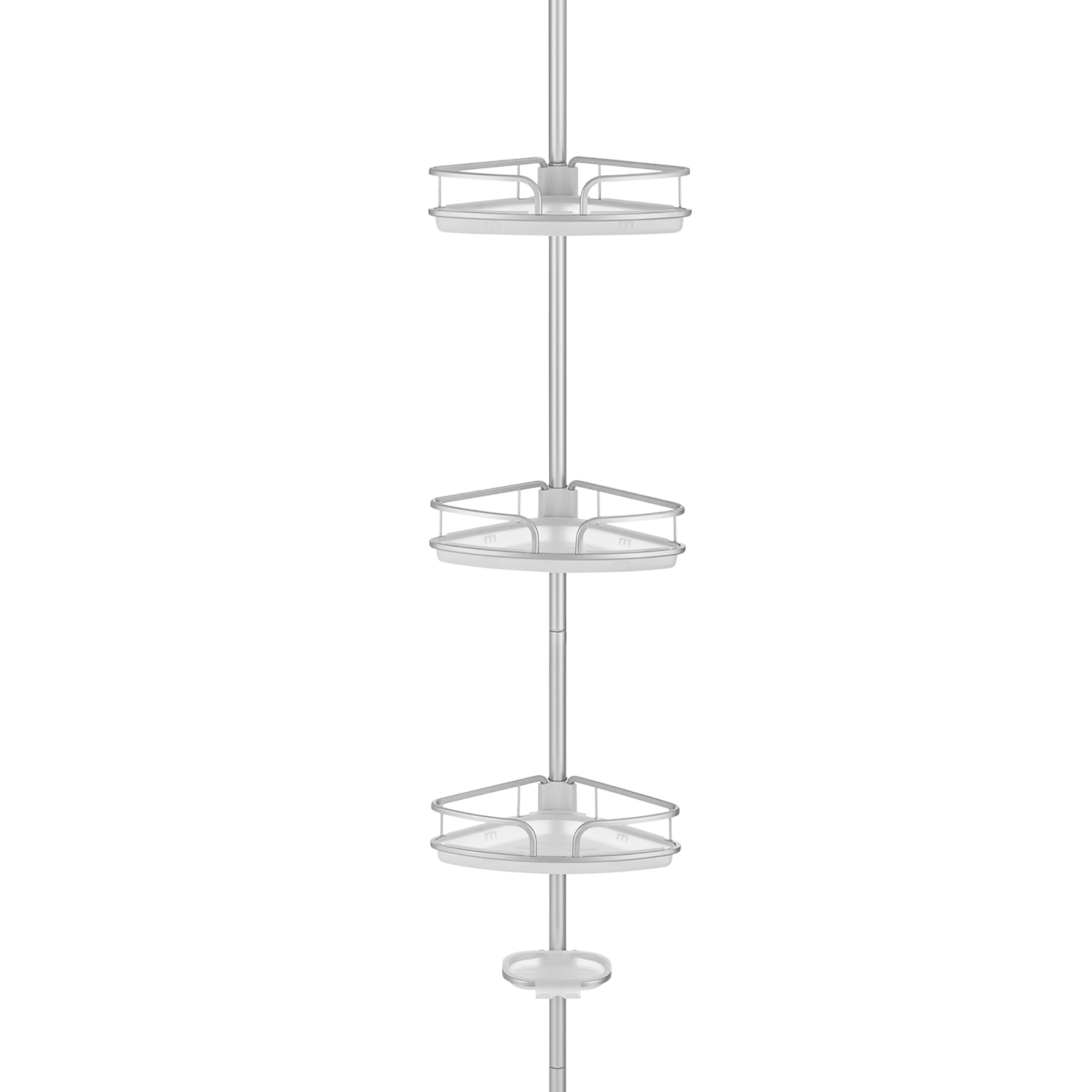 Stainless steel shower corner shelf POINT_4 series