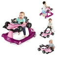 thumbnail image 1 of Costway 4-in-1 Baby Walker Foldable Activity Walker with Adjustable Height & Speed Purple, 1 of 8