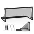 thumbnail image 1 of Costway 40”L x 18”W x 20”H Soccer Goal with Metal Frame Ground Stakes Quick Setup for Kids, 1 of 8