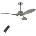thumbnail image 1 of Costway 48 Inch Reversible Ceiling Fan w/ LED Light, Remote Control, 6 Speeds & 8H Timer, 1 of 10