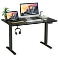 thumbnail image 1 of Costway 48'' x 30'' Electric Adjustable Standing up Desk Dual Motor w/ Controller, 1 of 12