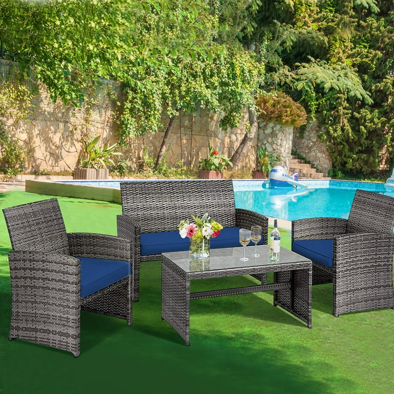 Rattan effect best sale garden furniture