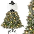 thumbnail image 1 of Costway 5 FT Artificial Mannequin Tree with 465 Branch Tips 50 Warm White LED Lights, 1 of 10