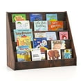 thumbnail image 1 of Costway 5 Tier Kids Bookshelf with Anti-Tipping Device Kids-friendly Height for Bedroom Brown, 1 of 10