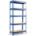 thumbnail image 1 of Costway 5-Tier Metal Storage Shelves 60'' Garage Rack W/Adjustable Shelves Blue, 1 of 12