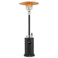 thumbnail image 1 of Costway 50,000 BTU Patio Heater with Wheels Round Table Design & Stainless Steel Burner Black, 1 of 10
