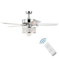 thumbnail image 1 of Costway 50'' Electric Crystal Ceiling Fan W/Light Adjustable Speed Remote Control, 1 of 9