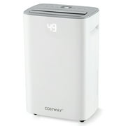 Costway 15.5 PintDOE Dehumidifier for Basement 4500 Sq. Ft Portable Dehumidifier 24H Timer MAX 52Pint at 95 F, 90%RH