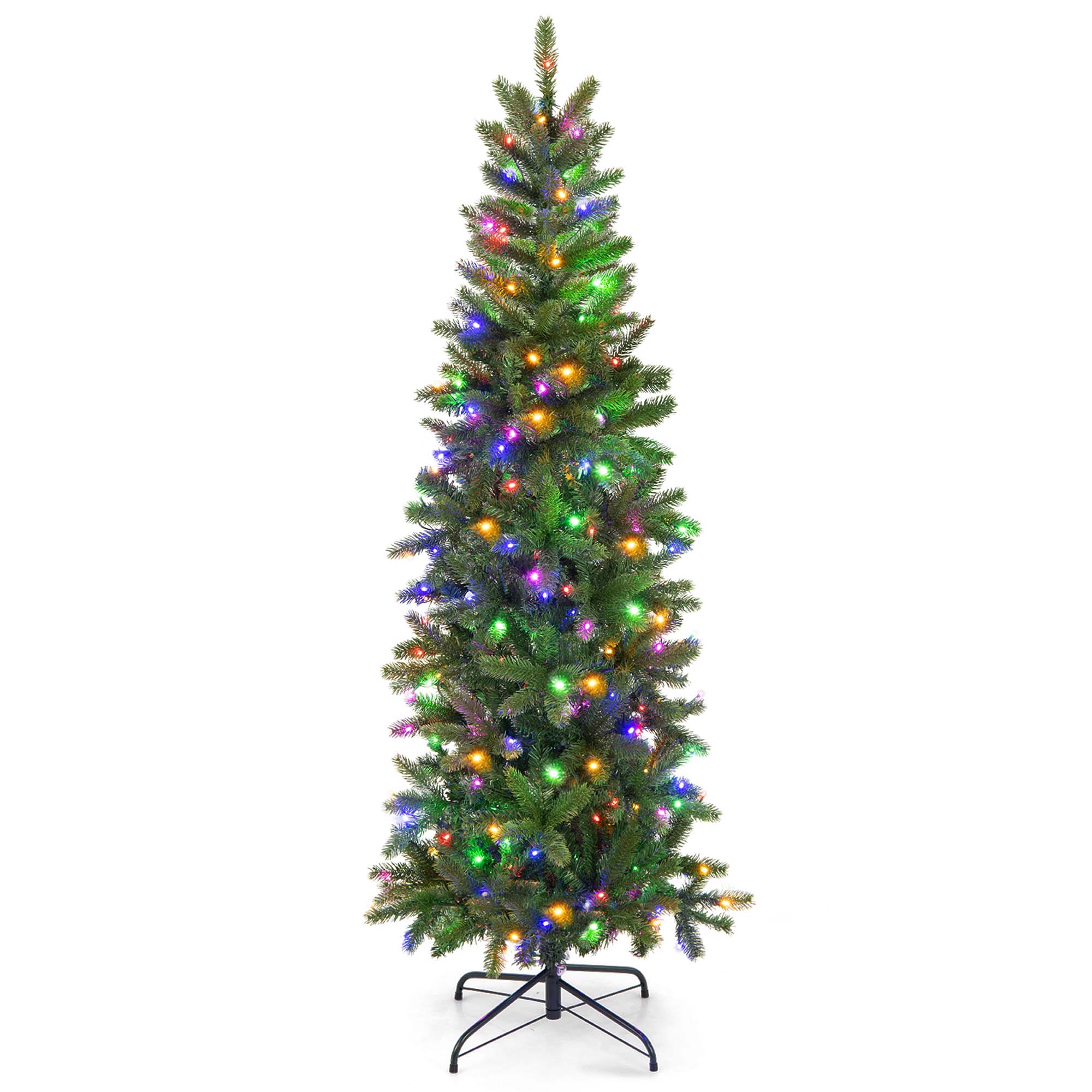 6 1/2 ft. Prelit Aspen Green Fir Artificial Christmas Tree 500 UL