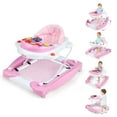 thumbnail image 1 of Costway 6 in 1 Baby Walker Adjustable Walker & Activity Center with Music 6-14 Months Pink, 1 of 9