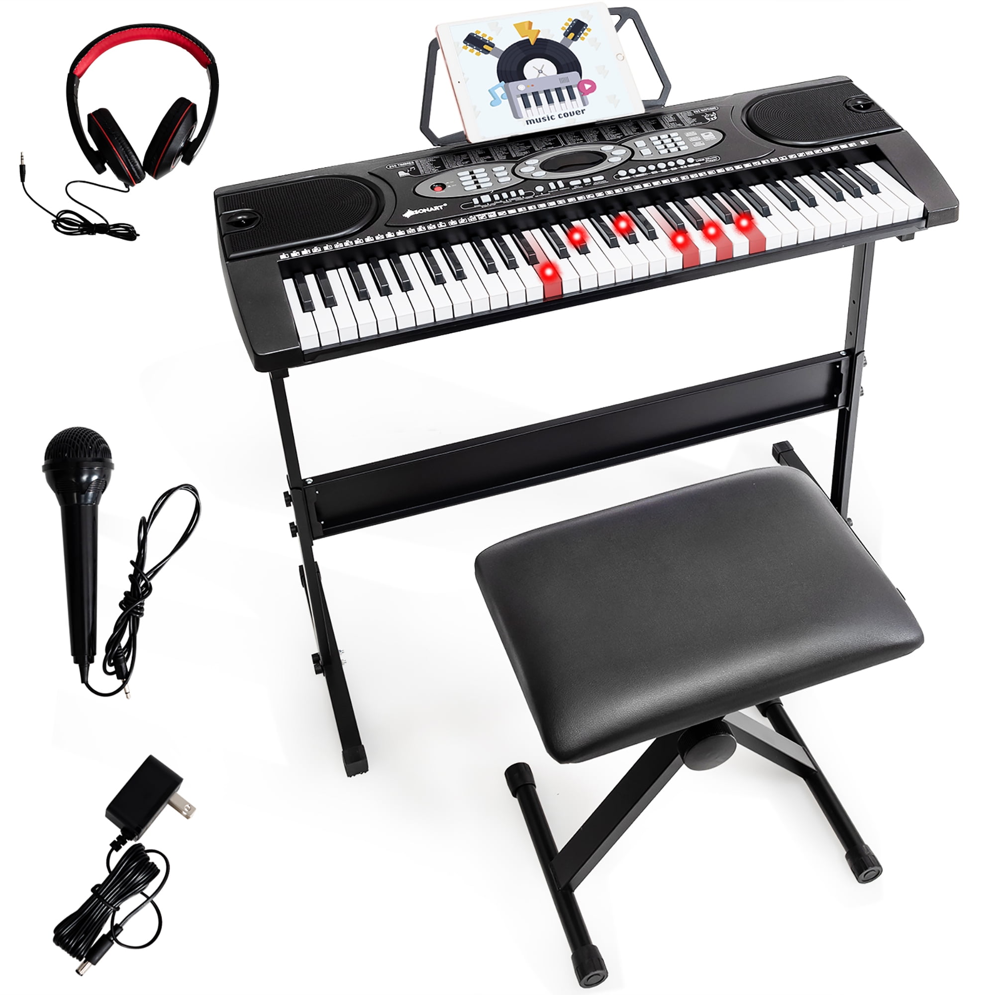 Costway 61 keys electronic cheap piano