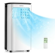 Costway 6500 BTU 9000 BTU ASHRAE Air Cooler 3 in 1 Portable Air Conditioner w/Fan & Dehumidifier