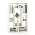 thumbnail image 1 of Costway 7 Cube Modern Geometric Bookcase with Anti-Toppling Device, White, 1 of 10