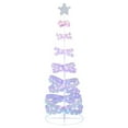 thumbnail image 1 of Costway 7 FT Outdoor Spiral Christmas Tree Pre-lit Christmas Tree with 341 LED Lights, 1 of 10
