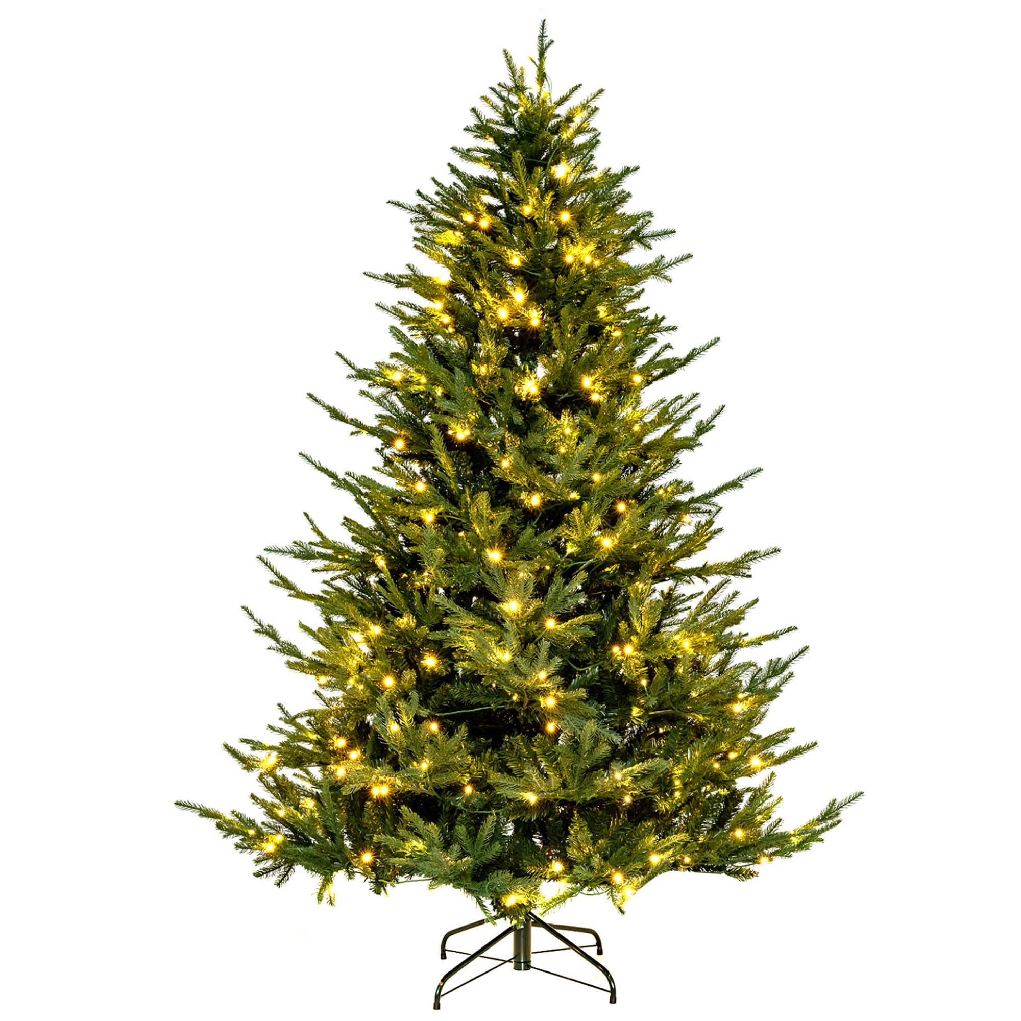 7ft Pre Lit Led Christmas Tree 