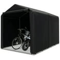 Costway Portable Outdoor Storage Shelter 7 x 5.2' for Bike & Motorcycle