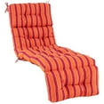 thumbnail image 1 of Costway 73" Lounge Chaise Cushion Padded Recliner Cushion Indoor Outdoor Dark Orange, 1 of 9