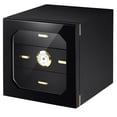 thumbnail image 1 of Costway 80 Cigar Humidor Desktop Cigar Box Glass Door 3 Drawers w/Hygrometer&Humidifier, 1 of 10
