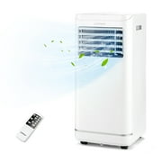 Costway 8000 BTU Portable Air Conditioner with Dehumidifier & Fan Mode, up to 250 Sq.Ft