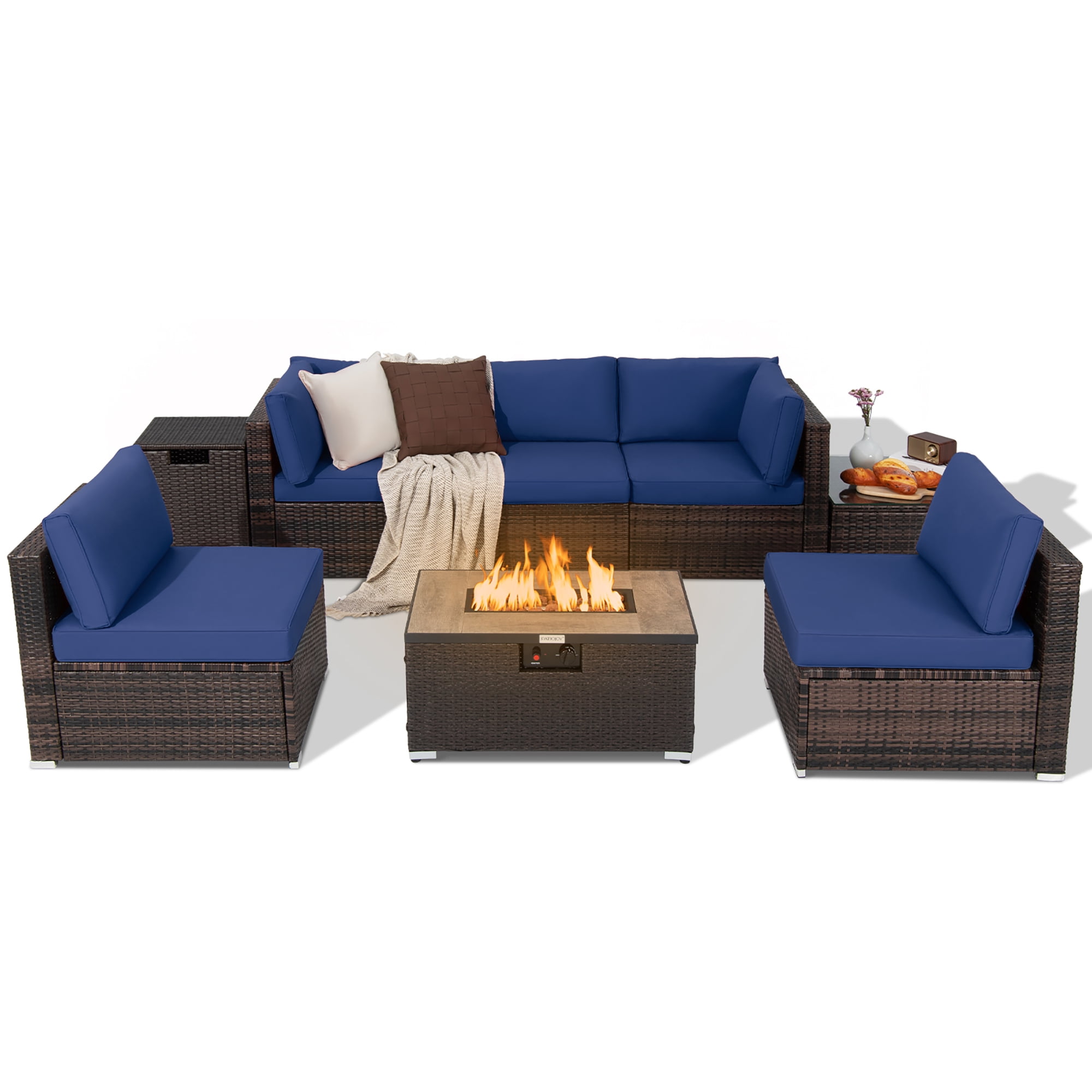 Patio set fire hotsell