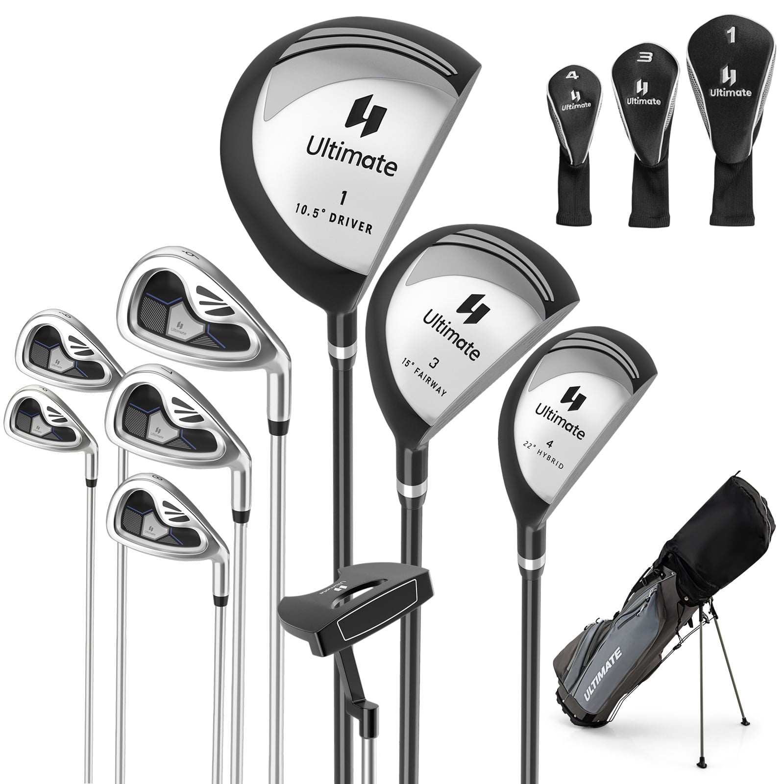 Vivus golf ギフトセット Costway 9 PCS Beginner's Complete Golf Club Set Right Handed