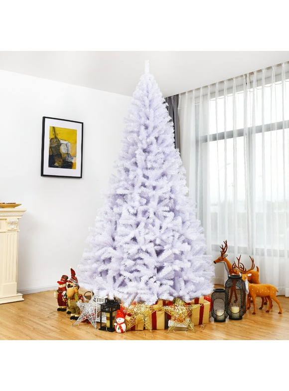 White Christmas Trees