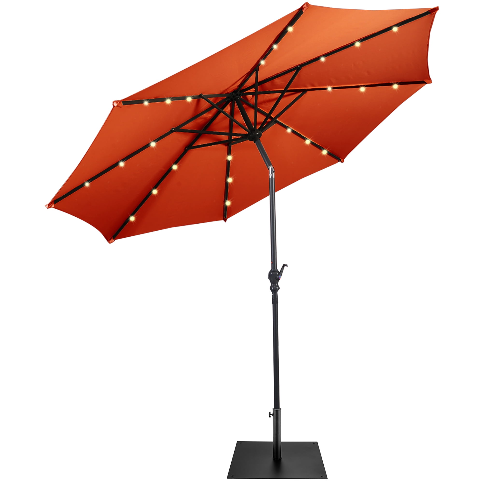 l 9ft dia patio umbrella MyDepot 9 FT, Red Bring cool 9FT Patio Umbrella Outdoor Table