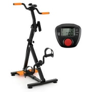 Costway Adjustable LCD Pedal Exercise Bike with Massage Total Body Fitness Rehab Equipment