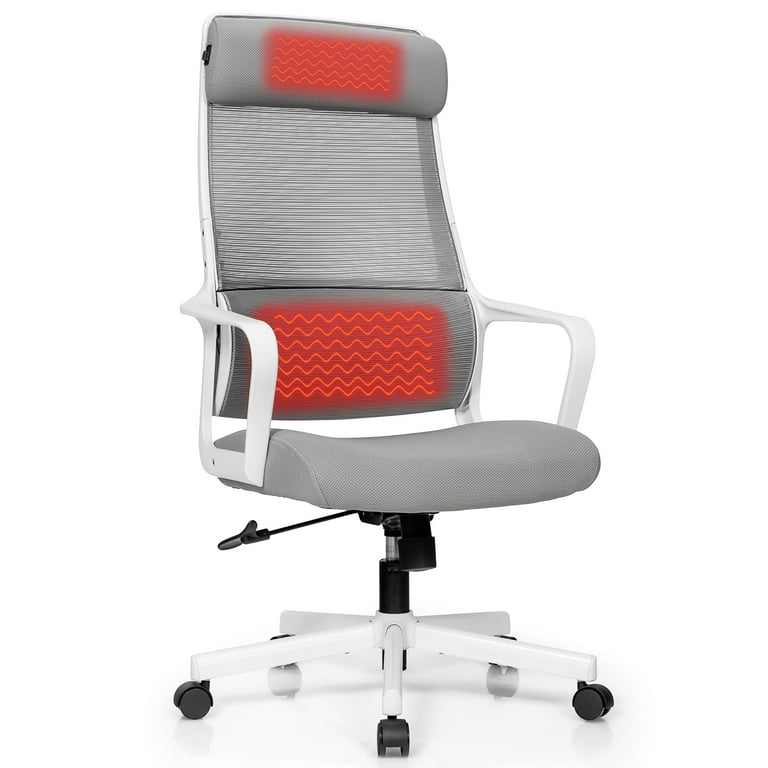 Costway Ergonomic High Back Mesh Office Chair w/ Adjustable Lumbar Support