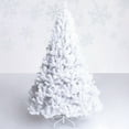 thumbnail image 1 of Costway Artificial 5Ft Christmas Tree Holiday Indoor Outdoor White, 1 of 8