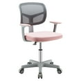 thumbnail image 1 of Costway Auto Lock Kids Mesh Chair with Armrests Height Adjustable 360-Degree SwivelPink, 1 of 9