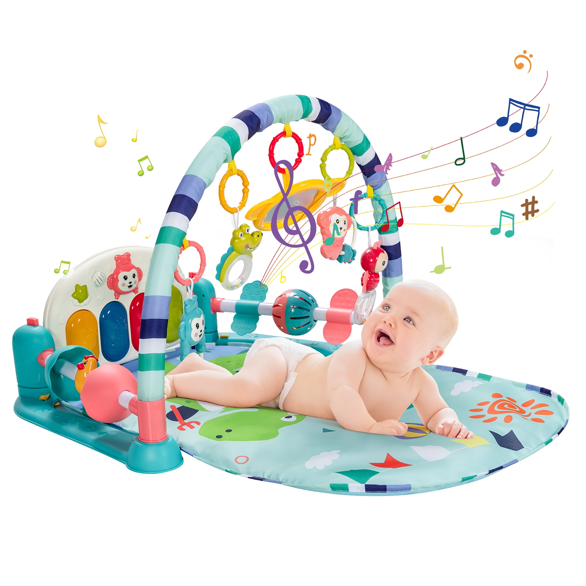 EYMCKLA Baby Gym Play Mats Kick and Play Piano Gym Senegal