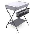 thumbnail image 1 of Costway Baby Infant Changing Table Folding Diaper Station Nursery with Storage Gray, 1 of 10