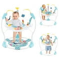 thumbnail image 1 of Costway Baby Stationary Activity Center Infant Jumper with Removable Foot Pad Navy, 1 of 9