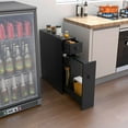 thumbnail image 1 of Costway Bathroom Floor Cabinet Toilet Narrow Storage Organizer with Flip Top, 1 of 9