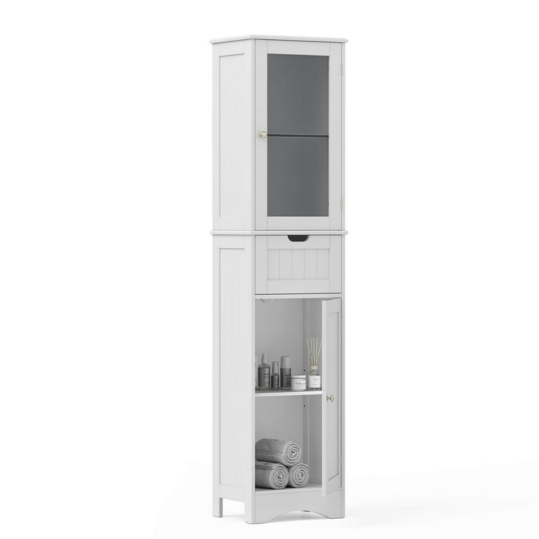Slender Sleek Black Two Door Glass Cabinet Slender Sleek Black Two Door Glass Cabinet