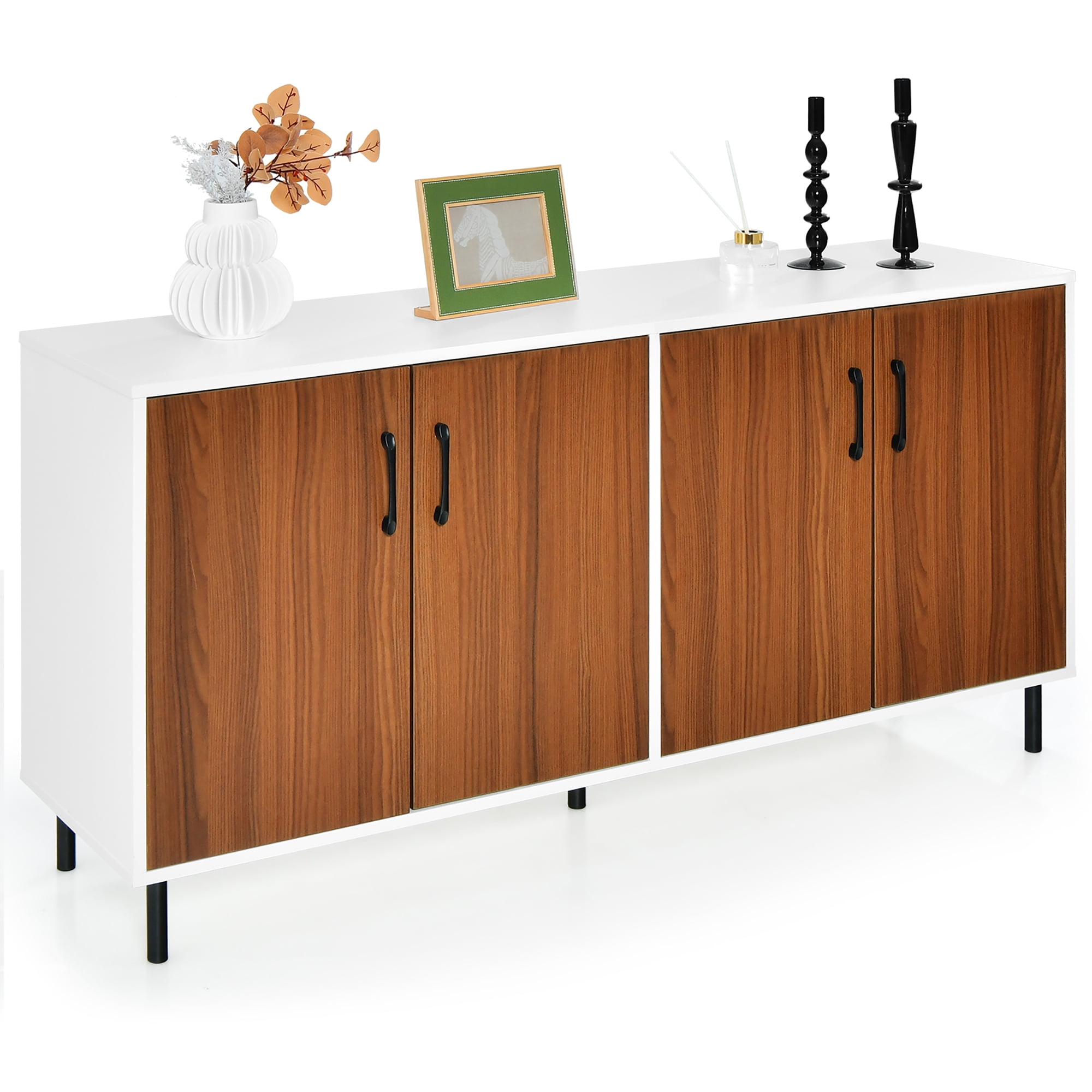 Costway Modern Dining Room Sideboard Buffet Server Kitchen Storage