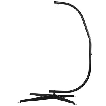 Adjustable Hammock Stand Only - 330lb Capacity 360° Rotation Frame For Chair Swings