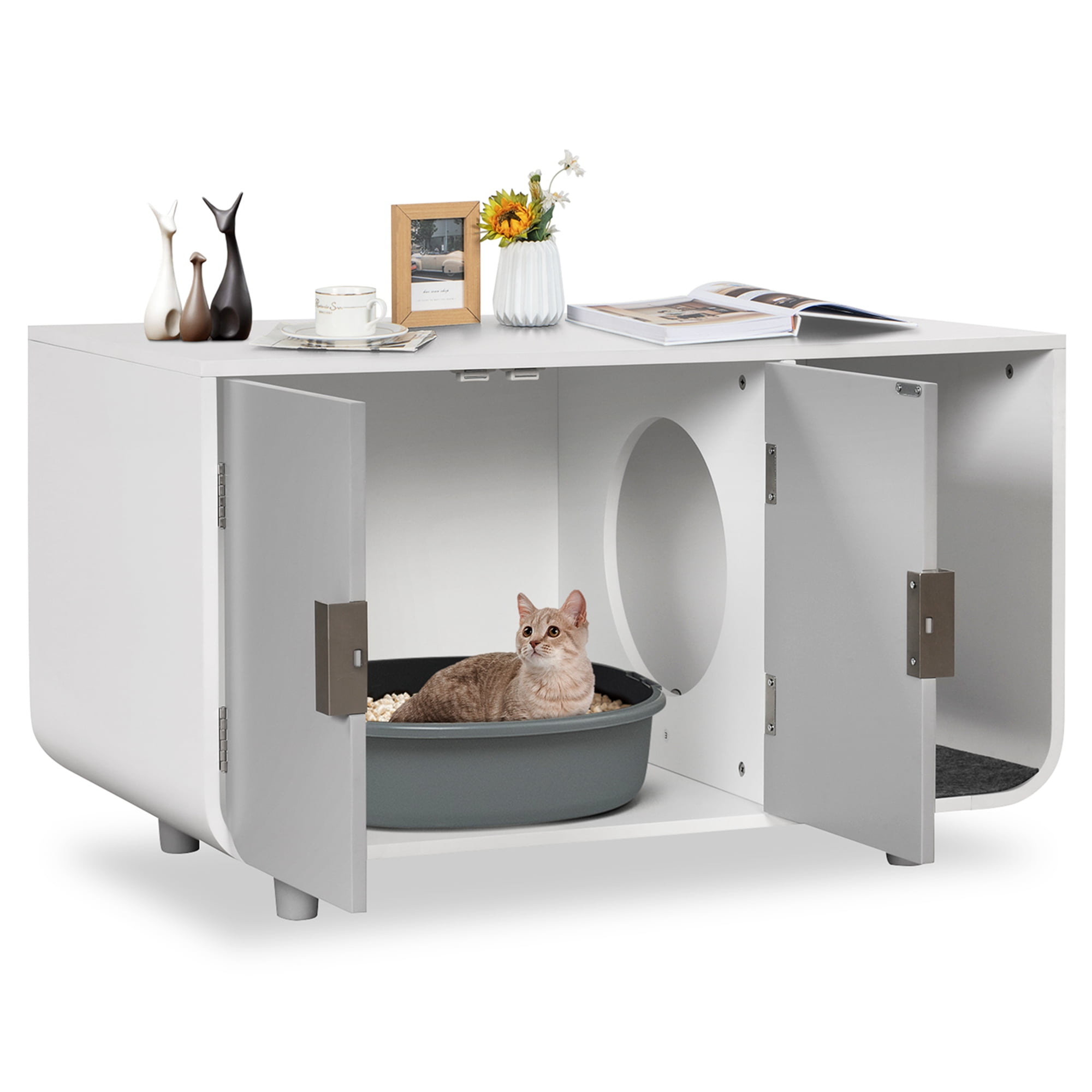 Walmart cat litter box cheap furniture