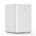 thumbnail image 1 of Costway Compact Refrigerator Single Door 2.5 Cu Ft Fridge w/ Freezer, 1 of 7