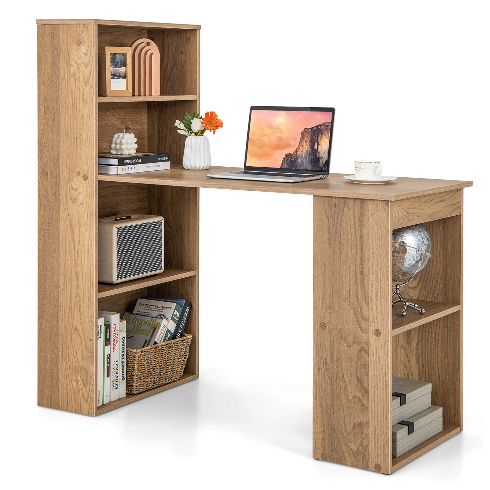 Costway Computer Desk Writing Workstation for Office Costway Computer Desk Writing Workstation for Office
