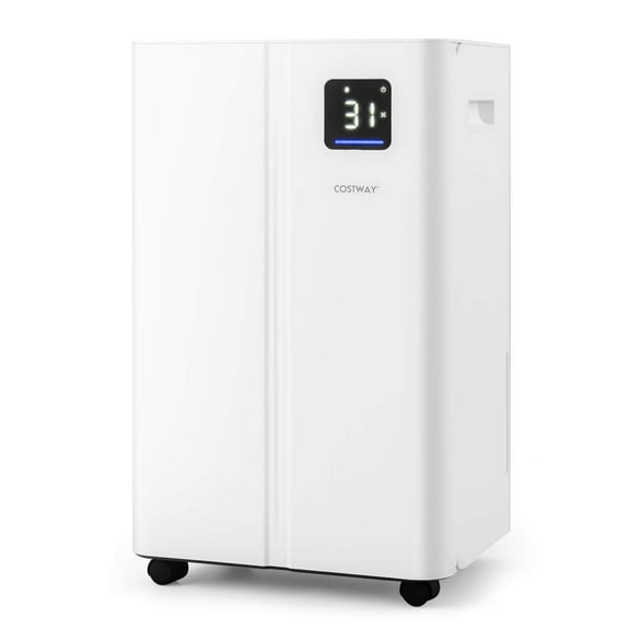 Costway Dehumidifier for Basement 54 Pints Dehumidifier with 4L Water Tank 4500 Sq.Ft