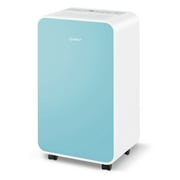 Costway 32-Pint Portable Dehumidifier with 3 Modes 2,500 Sq. ft Coverage Area Blue
